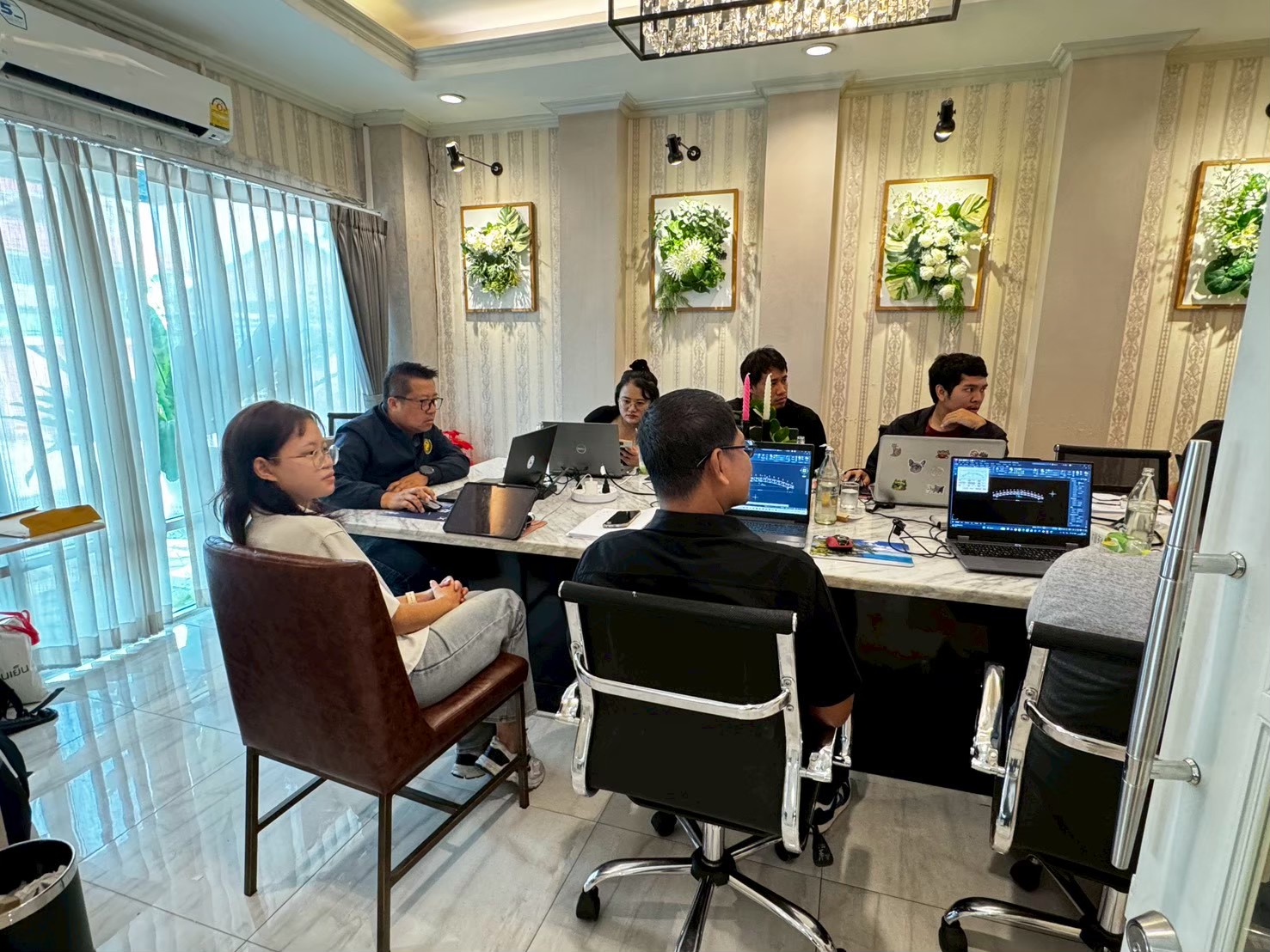 บรรยากาศการอบรมหลักสูตร Quick Design EDU